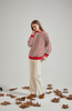 FASHION DAM | Oversized stribet sweater